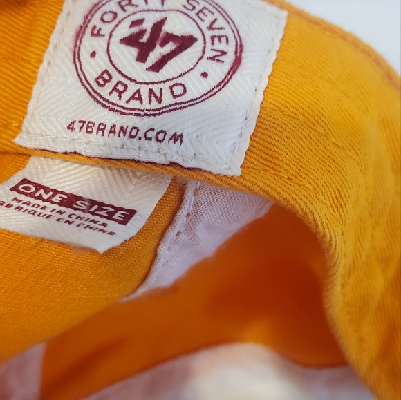 University of Tennessee Volunteers Snap Back Orange and White Hat 47 Brand - Picture 8 of 9